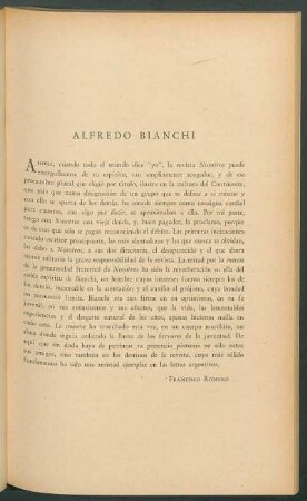 Alfredo Bianchi