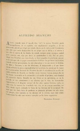Alfredo Bianchi