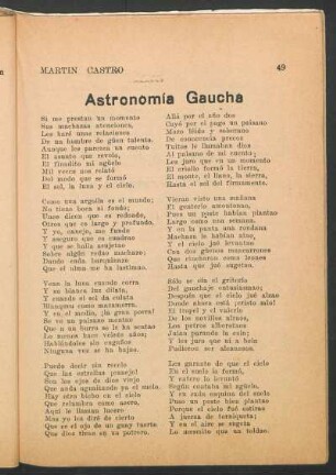 Astronomía Gaucha