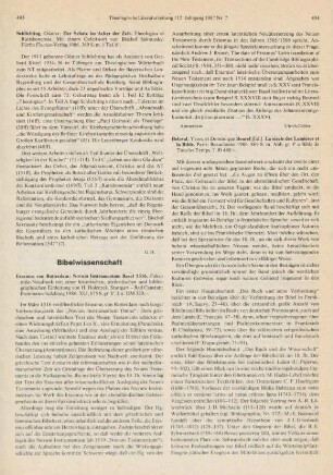 493-494 [Rezension] Novum instrumentum