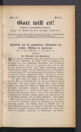 März 1901. Heft 3