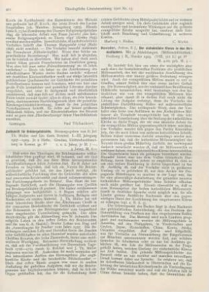 401-402 [Rezension] Müller, Jos. Th., Zeitschrift für Brüdergeschichte. I. - III. Jahrg. 1907 - 1909. Je 2 Hefte