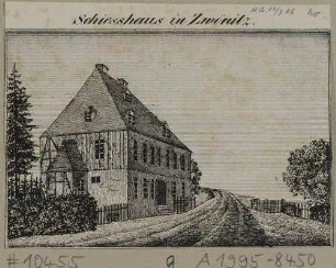 Das Schießhaus in Zwönitz in Sachsen südwestlich von Chemnitz