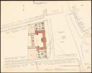 Rathaus, Stolp: Lageplan 1:500