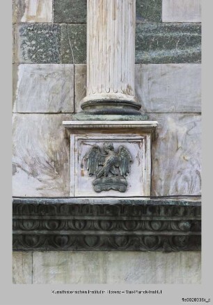 San Giovanni, Baptisterium, Nordfassade, Florenz