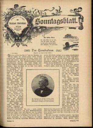 Ausgabe vom Sonntag, den 11. Juli 1909.
