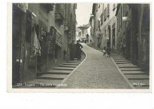 Via della Cattedrale in Lugano