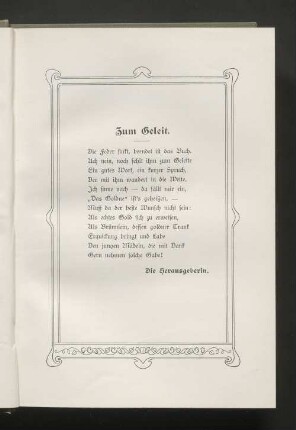 Zum Geleit