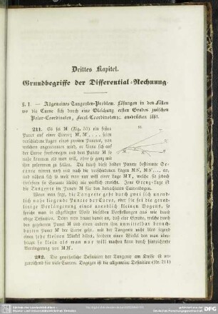 Drittes Kapitel. Grundbegriffe der Differential-Rechnung