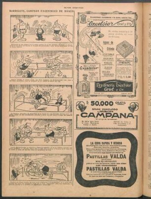 Barrilete, campeón excéntrico de boxeo [Cómic]