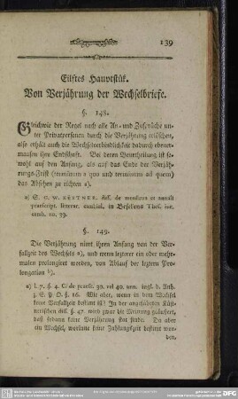 Eilftes Hauptstück. Von Verjährung der Wechselbriefe