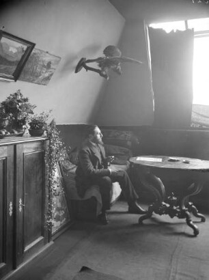 Künstleratelier Adalbert Kreyßing, Genremaler, Zeichner der "Fliegenden Blätter"