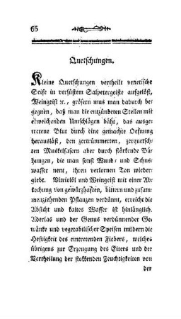 Quetschungen.