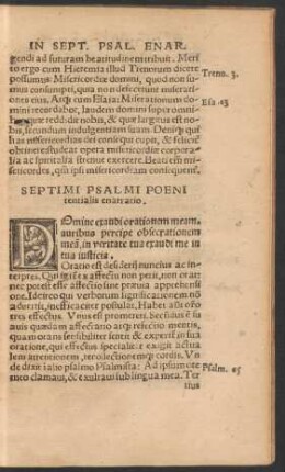 Septimi Psalmi Poenitentialis enarratio.