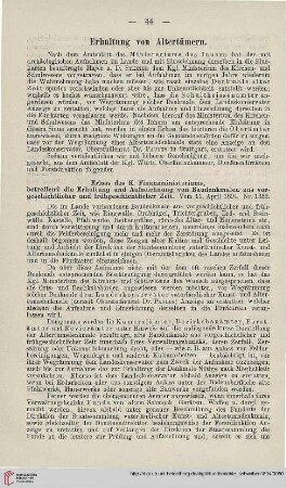 2: Erhaltung von Altertümern