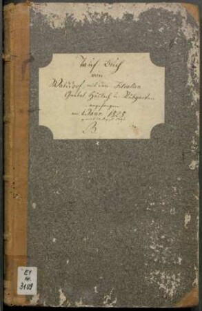 Taufregister II Walddorf 1828-1842 Taufregister II Häslach, Gniebel, Rübgarten 1828-1836