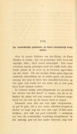 XVIII. Een verschrikkelijke gebeurtenis, die Robert verschrikkelijk weinig aandoet