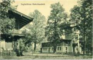 Ansicht vom Jagdschloss Hubertusstock