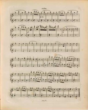 24 Rondinettos à quatre mains : pour le piano ; en 6 cahiers ; op. 775. 3,9. Marlborough. - 5 S.