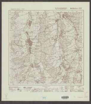 630 Weißenhorn ; Topographische Karte von Bayern 1:25.000 [Positionsblätter]