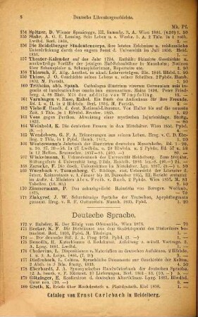 Antiquarisches Bücherverzeichnis. 149. 1886