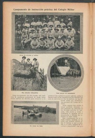 Campamento de instrucción práctica del Colegio Militar