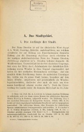Verfassungs- und Verwaltungsgeschichte der Stadt Dresden, 1