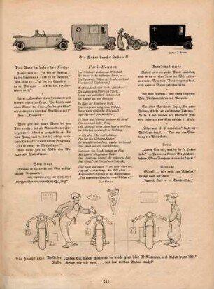 "Die Fahrt durchs Leben" "Die Hauptsache"