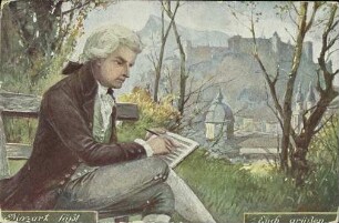 Mozart läßt Euch grüßen.