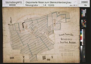 Frisch Glück, Steinkohlenwerk, Oberhohndorf, Baue auf dem Rußkohlenflöz 1 (mit Nachbringungen)