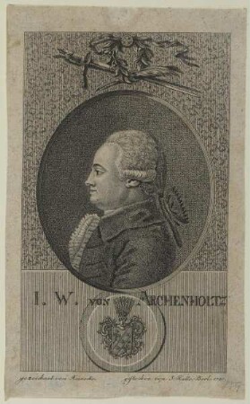 Bildnis des I. W. von Archenholtz