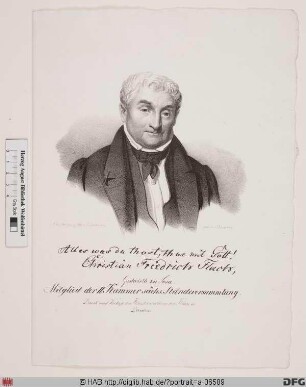 Bildnis Christian Friedrich Flach