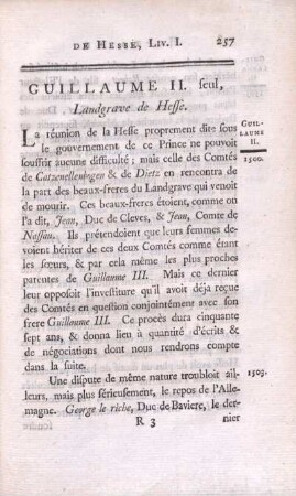 Guillaume II. seul, Landgrave de Hesse.