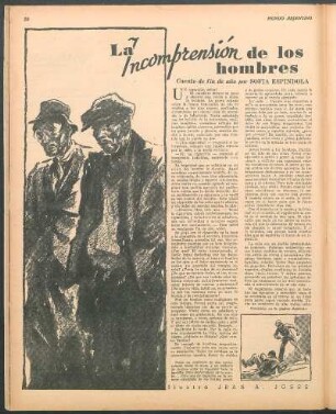 La incomprensión de los hombres : Cuento de fin de año por Sofia Espindola