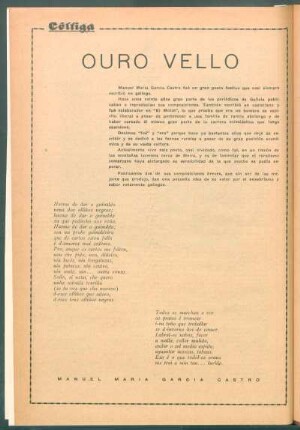 Ouro vello