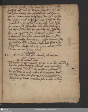 Nr. 52. Quaestio an mutui