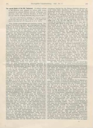 565-567 [Rezension] Haupt, Paul (Ed.), The Sacred Books of the Old Testament. Part 20