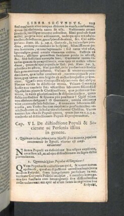 Caput VI. - IX.