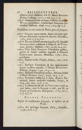 68-384, Poetes François