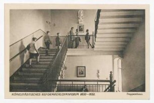 Fotopostkarte des Königstädtischen Reformrealgymnasiums