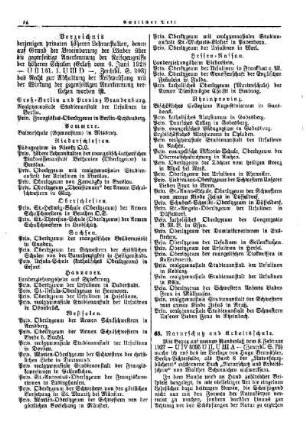 Naturschutz und Arbeitsschule : [Amtlicher Teil]
