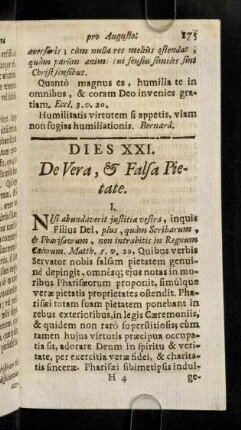 175-217, Dies XXI. - XXXI.