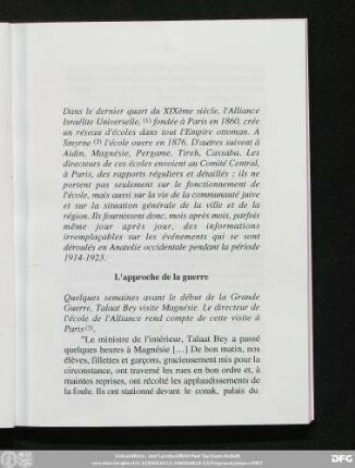 L'approche de la guerre