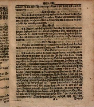 Des aus denen Elisischen Feldern kom[m]enden Geists Carls des II. weyland Königs in GroßBritannien ... Erscheinung : Erstlich in Engelländischer Sprache, aus dieser in die Holländische, und dann aus der letzteren in das Hochteutsche übersetzet, 2