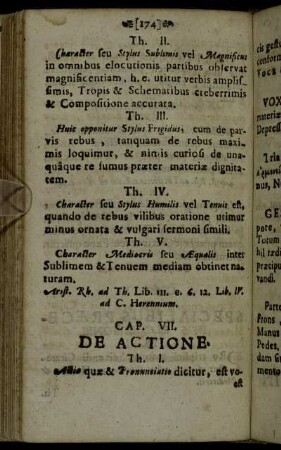 Cap. VII. De Actione