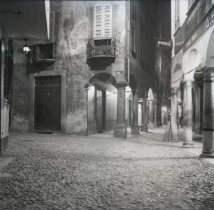 Schweiz. Lugano. Nachtaufnahme