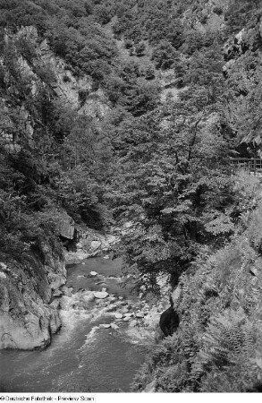 Blick ins Bodetal