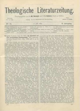 329-334 [Rezension] Mangold, Wilh., Der Römerbrief und seine geschichtlichen Voraussetzungen. Neu untersucht