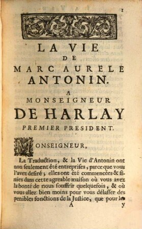 Reflexions Morales De L'Empereur Marc Antonin, 1