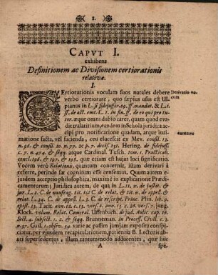 Disp. iur. de certioratione per relationem ad aliud